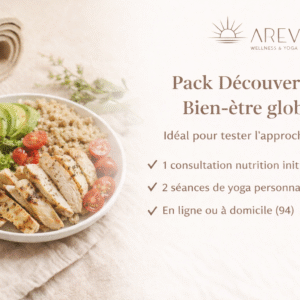 Pack Découverte Yoga & Nutrition personnalisés | AREV Wellness