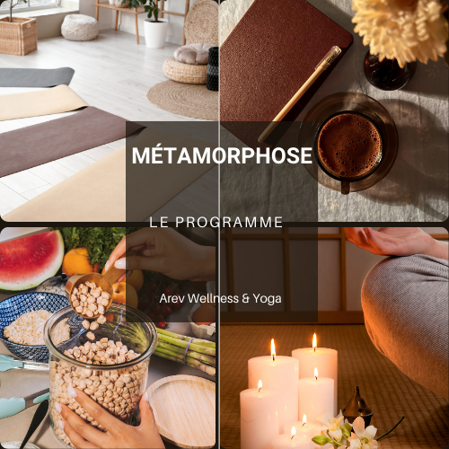 Arev wellnesds & yoga - Métamorphose le programme